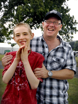 Father and son