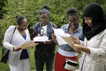 Girls in group