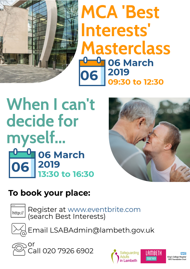 MCA Event 6 March 2019