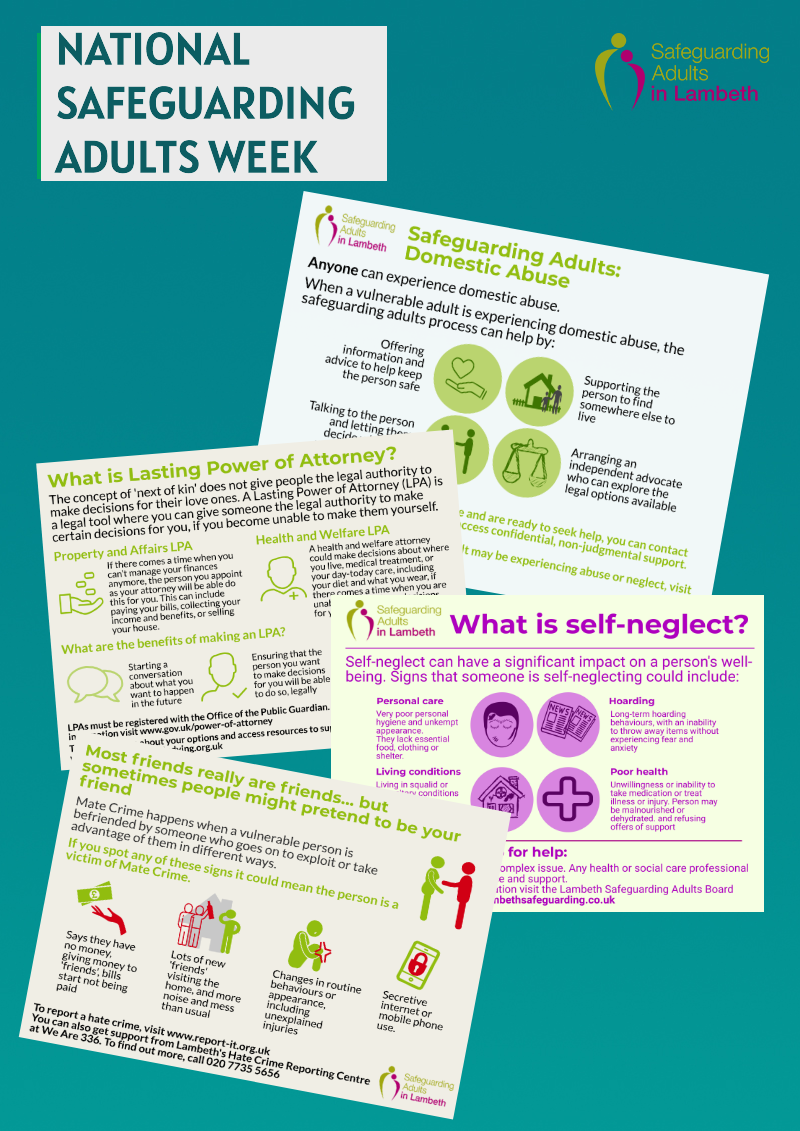 poster for different abuse types